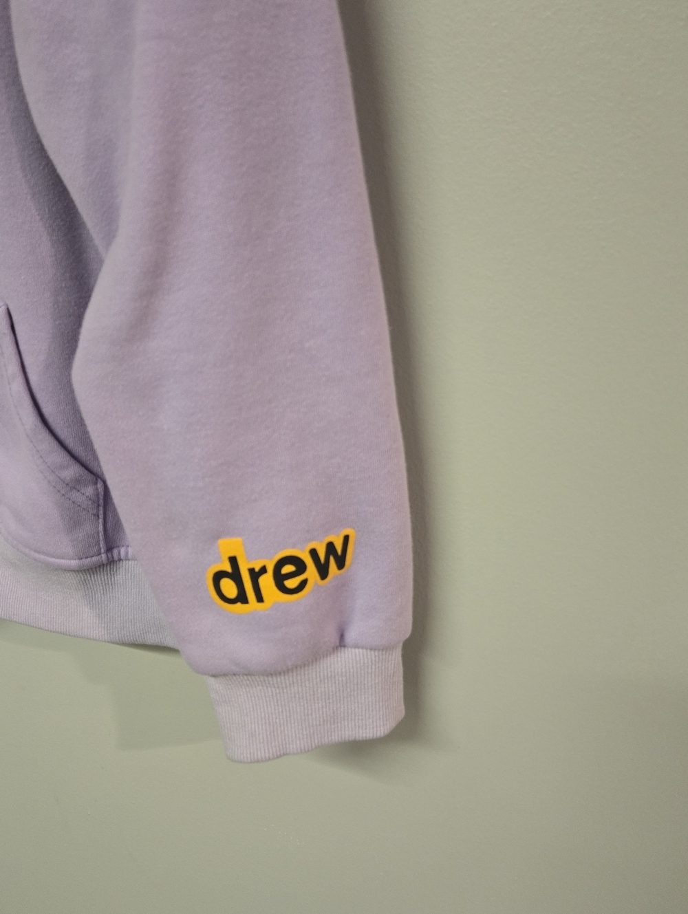 Drew Skate House Hoodie Smiley Face Purple Sweatshirt Adult Size Medium Flaw - Picture 2 of 8